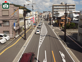 徳島文理大学周辺情報写真：徳島製粉前交差点